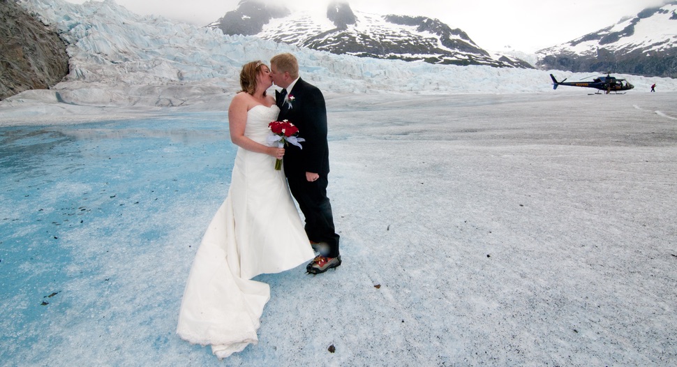 Premium Glacier Wedding, Juneau Alaska