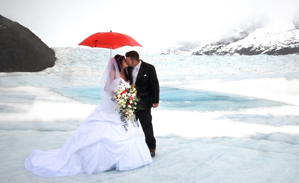 alaska glacier wedding cruise